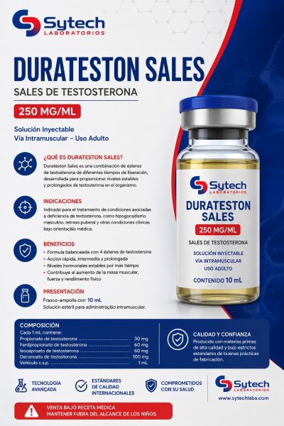 DURATESTON TESTOSTERONA 10ML 250MG