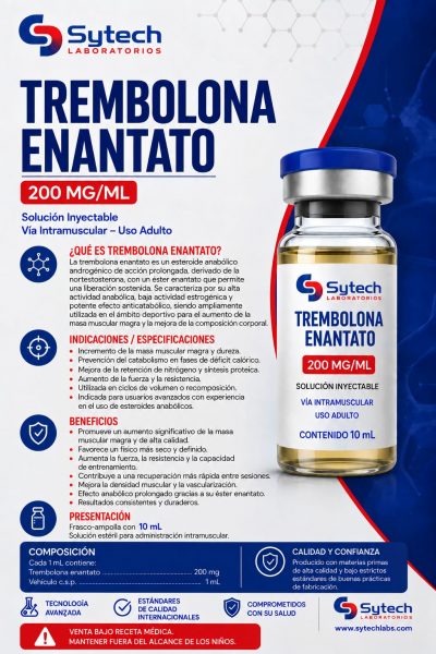 TREMBOLONA ENANTATO 10ML 200MG