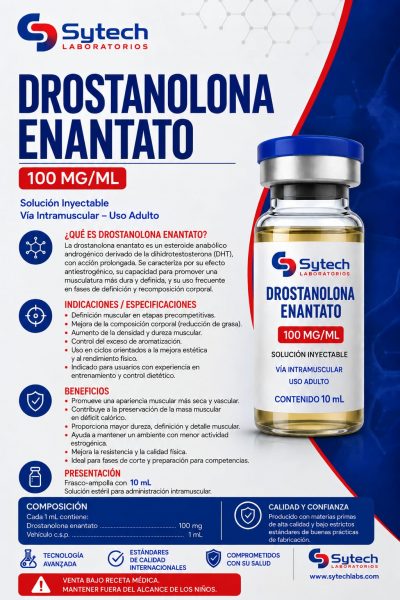 DROSTANOLONA ENANTATO 10ML 100MG