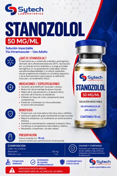 STANOZOLOL 10ML 50MG