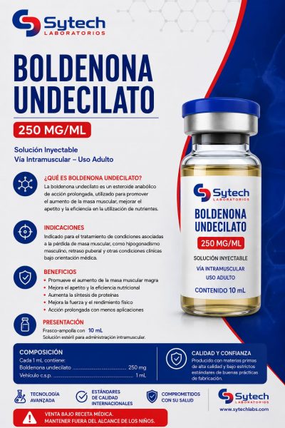 BOLDENONA UNDECILATO 10ML 250MG