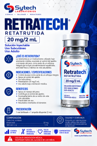 RETRATECH RETATRUTIDA 20MG 2ML